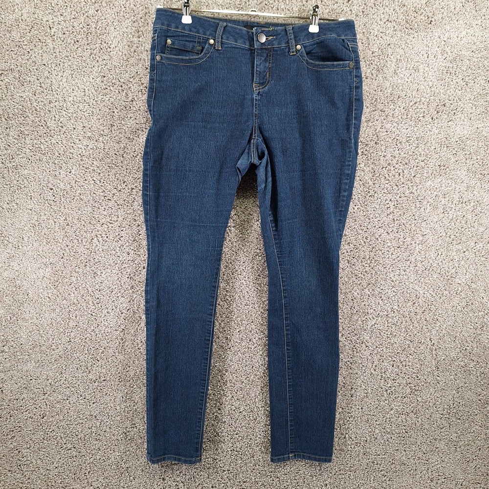 Torrid‎ Jeans Womens 12R (Fits 34x30) Medium Wash Denim Skinny Casual Stretch